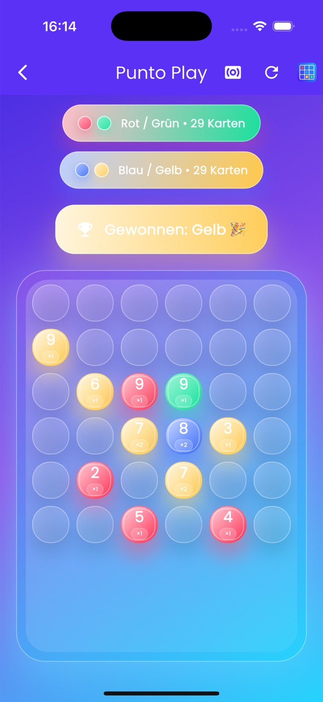 Mid-game on iPhone